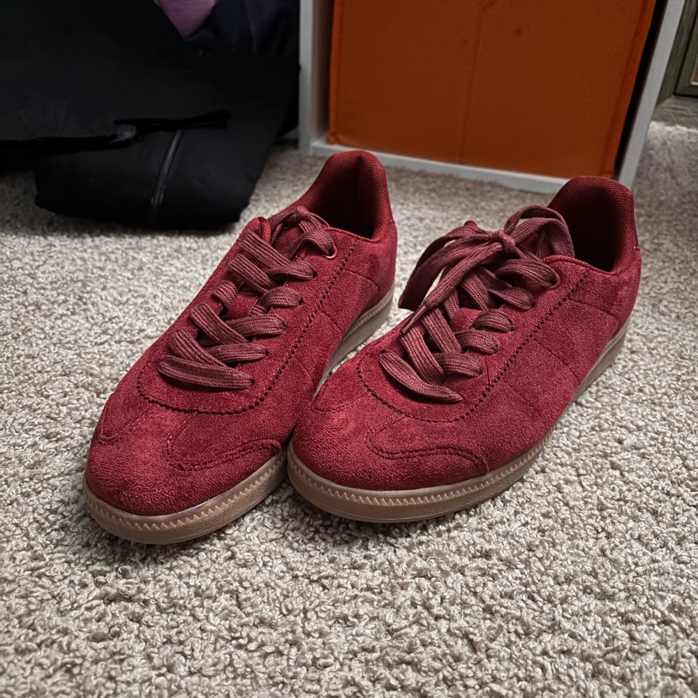 JustFab Red Women's Sneakers